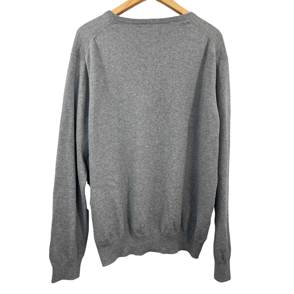 J.Crew Men's V-neck Cotton with Cashmere Long Sleeve Sweater Size XL - Picture 5 of 9